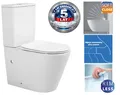Produktbild: Domotechnika | Kompakt-wc - 815x385x630 Mm - Rimless - Softclose - Duroplast Wc-sitz