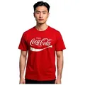 Produktbild: COCA COLA T-Shirt Herren T-Shirt Logo Print Unisex Retro Sammlerstück Party Fanartikel rot M
