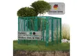 Produktbild: Heimfleiss® Komposter Metall Komposter 450L/750L – verzinkt & pulverbeschichtet, BxTxH: 80x80x70 cm, 450 l, Robuster Gartenkomposter mit Stecksystem für nachhaltige Kompostierung