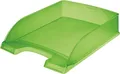 Produktbild: Esselte-Leitz LEITZ Briefablage Plus Standard, A4, Polystyrol, grün frost senkrecht oder versetzt stapelbar, großer Greifausschnitt, - 5 Stück (5227-00-56)