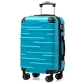 Produktbild: COOLIFE Handgepäck Koffer 56 cm M, Hartschalenkoffer 38 L, TSA Schloss
