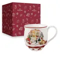 Produktbild: Villeroy & Boch – Toy's Fantasy Henkelbecher Weiß, Tasse, Kaffeetasse, Heißgetränkebecher Toys, Weihnachtstasse, Kaffeebecher, Wintertasse, Weihnachtsbecher, Premium Porcelain