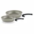 Produktbild: Fissler Pfannen-Set Ceratal Comfort 2-tlg., Aluminium, Grau, 28 + 24 cm