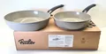 Produktbild: Fissler Ceratal Comfort Pfanneset Bratpfannenset Warmgrau Ø 24 + Ø 28 cm    NEU