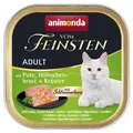 Produktbild: animonda Vom Feinsten Adult Rind Hühnchenbrust 32x 100 g Katzenfutter Nassfutter