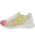 Produktbild: Remonte Damen Sneaker low weiß/lila/gelb