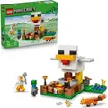 Produktbild: LEGO Minecraft Hühnerfarm - Spielzeug zum Bauen mit Hühner Fan Minifigur, Baby Zombie und Fuchs Figuren - Set mit Minecraft Figur - Gamer Geschen... - Bronze