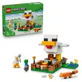 Produktbild: LEGO Minecraft Chicken Farm - Building Toy w/a Chicken Fan Minifigure, Baby Zomb