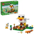 Produktbild: LEGO 21585 Minecraft Hühnerfarm, Minifigur Hühner-Fan, Zombiebaby, Huhn, Küken
