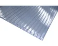 Produktbild: Gutta Polycarbonat Hohlkammerplatte/Stegplatte 8-10 klar 2500 mm x 980 mm x 10 m