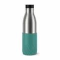 Produktbild: EMSA BLUDROP SLEEVE Trinkflasche, Wasserflasche, Flasche, Edelstahl, Grün, 0.7 L