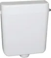 Produktbild: SANIT Spülkasten 937 (6L) tiefhängend mit Eckventil weiß
