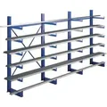 Produktbild: Kragarmregal K1000 B5000xT500xH2000 mm blau Tragkraft 6000kg gesamt - Artikel: 7830493464