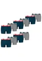 Produktbild: PUMA Boxer Boxershorts Men Herren Everyday Unterhose Unterwäsche 10er Pack, Farbe:Navy/Grey Melange, Bekleidungsgröße:XL