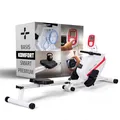Produktbild: SportPlus Rudergerät für zuhause klappbar - Designed IN Germany - Für Einsteiger & Fortgeschrittene - Rudermaschine Magnetwiederstand Extra Leise, klappbar & platzsparend bis 150kg