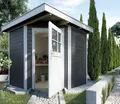 Produktbild: Weka Gartenhaus 229 Gr.1, anthrazit 205 x 209 cm