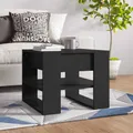 Produktbild: vidaXL Couchtisch, Schwarz, 55,5 x 55 x 45 cm, Holzwerkstoff