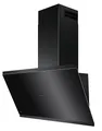 Produktbild: AEG Dunstabzugshaube Serie 7000 mit SilenceTech 90cm – kopffreie Wandhaube mit Glas – Ab- und Umluft – max. 760 m³/h im Abluftbetrieb mit max. 67 dB(A) – Lüftenfunktion – Schwarz – GV77D91SB