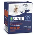 Produktbild: Bozita Happen in Gelee Hühnchen  | 6x 370g Hundefutter nass