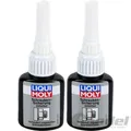 Produktbild: 2x 10 G LIQUI MOLY SCHRAUBENKLEBER SCHRAUBENSICHERUNG MITTEL MEDIUM