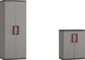 Produktbild: Keter Mehrzweckschrank Keter Kunststoffschrank Quadra 166 x 68 x 39 und