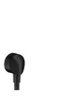Produktbild: Hansgrohe fixfit wall outlet e without non-return valve matt black