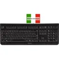 Produktbild: Tastatur CHERRY KC1000 Schwarz Italienisch, QWERTY