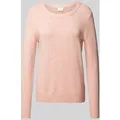 Produktbild: Vila Strickpullover mit Rundhalsausschnitt Modell 'Viril' in Rosa, Größe XL