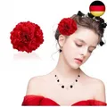 Produktbild: VIKSAUN Chiffon Blumen Blütenblatt Haar Clip Barrettes Zubehör Alligator Clip M