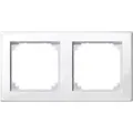 Produktbild: Merten Steckdosenrahmen System M Smart, 2-fach, polarweiß glänzend