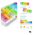 Produktbild: Pillenorganizer MOLN HYMY 7 Tage 2 Fächer Druckknopf B