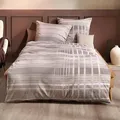 Produktbild: Kaeppel Biber Bettwäsche Jarin nougat 155x220 cm + 80x80 cm - braun;beige