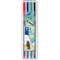 Produktbild: Staedtler Fineliner triplus 334 (Mehrfarbig, 1 x) (334 SB4)