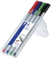 Produktbild: Staedtler 334 SB4 Fineliner 4St.