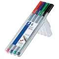 Produktbild: STAEDTLER triplus® 334 Fineliner farbsortiert 0,3 mm, 4 St.