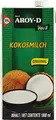Produktbild: [ 1000ml ] AROY-D Kokosmilch Kokosnussmilch Cocosmilch Coconut Milk