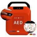Produktbild: Defibrillator MedX5 HeartSave Y, manuelle Schockabgabe, Sprachausgabe DE/EN, LCD-Anzeige, IP55, ohne HLW-Feedback-Sensor 665976