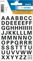 Produktbild: HERMA Buchstaben Aufkleber Schwarz, 74 Stück, Schriftgröße 10 mm, selbstklebend