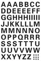 Produktbild: HERMA 4158 Sticker Etiketten Buchstaben A-Z 10mm wetterfest