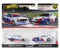 Produktbild: HOT WHEELS PREMIUM CULTURE CAR 2-pack 2001 BMW M3 GTR / BMW 320 GROUP 5 JBK99