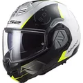 Produktbild: LS2 Motorrad Helm Gr. S Advant Codex FF906 Klapphelm weiß-schwarz