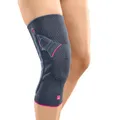 Produktbild: medi Genumedi® PT Gelenk-Knieorthese - Silber Größe V Links - Pelottensystem - Verbesserung Patellaführung - Kniestütze - Stabilisierung, Rutschfest