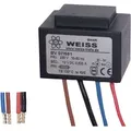 Produktbild: Weiss Elektrotechnik - 07/053 Kompaktnetzteil Transformator 1 x 230 v 1 x 8 v/ac 10 va 1250 mA