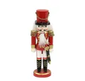 Produktbild: Dekohelden24 Nussknacker Nussknacker Soldat in rot klassisch, ca. 25 cm, (1-tlg)