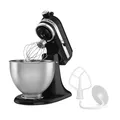 Produktbild: KitchenAid KÜCHENMASCHINE MIT KIPPBAREM MOTORKOPF 4,3 L – CLASSIC - Onyx schwarz 5K45SSEOB