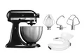 Produktbild: KitchenAid Paket 1 5K45SSEOB in Onyx Schwarz CLASSIC, Paket 1