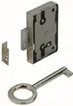 Produktbild: Hettich Aufschraubschloss vernickelt 40 mm
