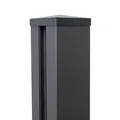 Produktbild: GrojaLumino 9x9x240cm Pfosten, inkl. Kappe - anthrazit(einbetonieren)