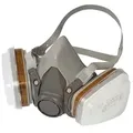 Produktbild: 3M Halbmaske 6002C Mehrweg inkl. Wechselfilter grau