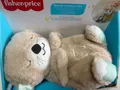 Produktbild: Fisher-Price Schlummer Otter Kuscheltier mit Atembewegung und 30 Minuten Musik